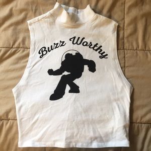 Pixar buzz lightyear crop tank